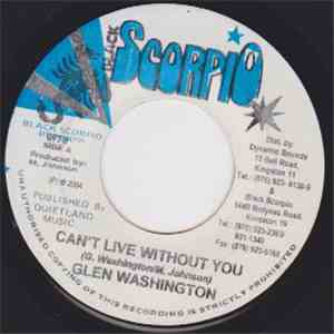 Glen Washington - Can't Live Without You