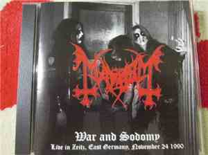 Mayhem - War And Sodomy