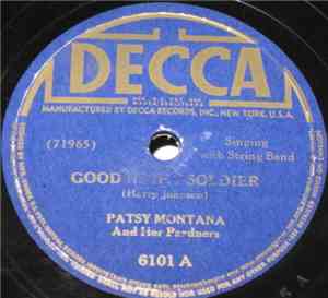 Patsy Montana And Her Pardners - Good Night Soldier / Smile And Drive Your  ...
