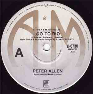 Peter Allen - I Go To Rio