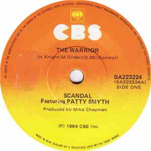 Scandal  Featuring Patty Smyth - The Warrior