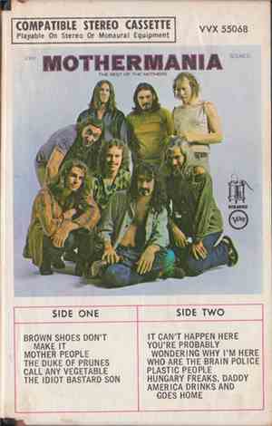 The Mothers Of Invention - Mothermania (The Best Of The Mothers Of Inventio ...