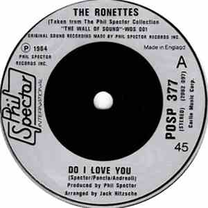 The Ronettes - Do I Love You? / (The Best Part Of) Breakin' Up
