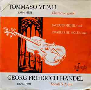 Jacques Meijer, Charles De Wolff Play:  Tomaso Antonio Vitali, Georg Friedr ...