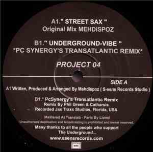 Mehdispoz - Street Sax / Underground Vibe