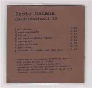 Paolo Catena - Quadrimusicali 10