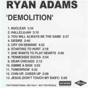 Ryan Adams - Demolition