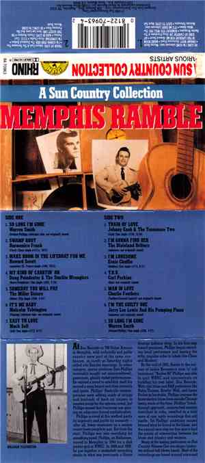 Various - Memphis Ramble: A Sun Country Collection