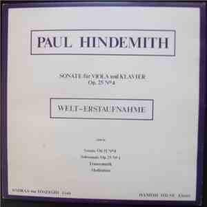 Paul Hindemith, Andràs Von Tòszeghi, Hamish Milne - Sonate Für Viola Und Kl ...