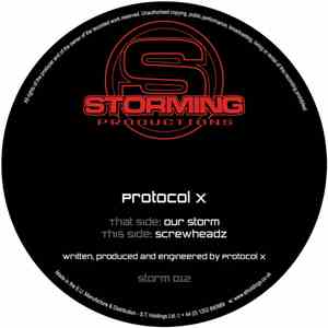 Protocol X  - Our Storm / Screwheadz