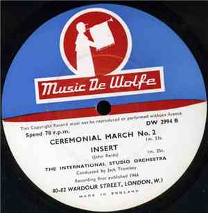 The International Studio Orchestra - March Of An Official Occasion