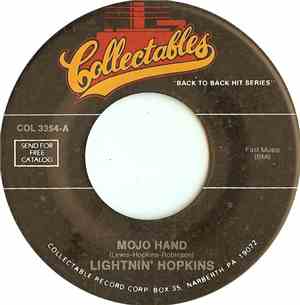 Lightnin' Hopkins - Mojo Hand / Sometimes She Will