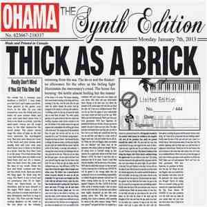 Ohama - Thick As A Brick: The Synth Edition
