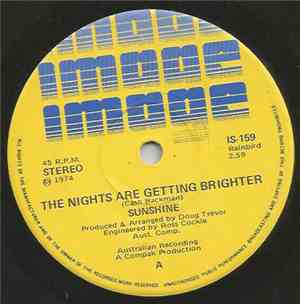 Sunshine  -  Sunshine The Nights Are Getting Brighter  / Hello How Are You