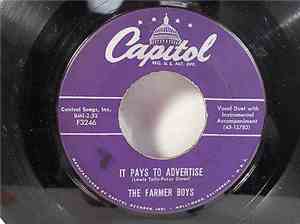 The Farmer Boys - It Pays To Advertise