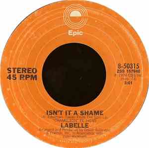 Labelle - Isn't It A Shame / Gypsy Moths
