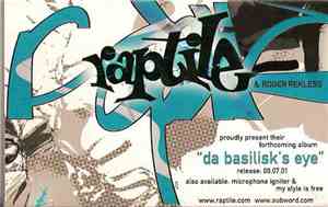 Raptile & Roger Rekless - Da Basilisk's Eye (Snippet Tape)