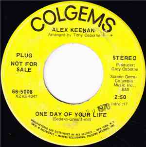 Alex Keenan - One Day Of Your Life / The Power Of Your Mind