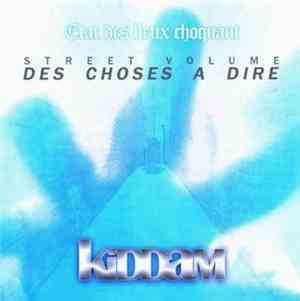 Kiddam - Des Choses Á Dire