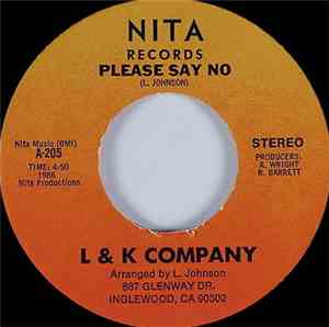 L & K Company - Please Say No / Consistant Love