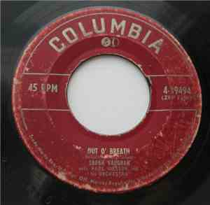 Sarah Vaughan With Paul Weston And His Orchestra - Out O' Breath / After Ho ...
