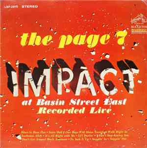 The Page 7 - Impact At Basin Street East