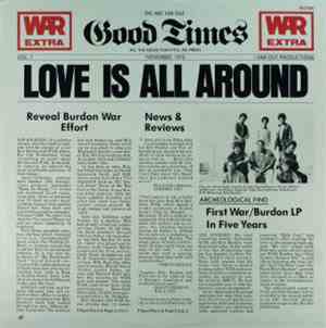 War Featuring Eric Burdon - Love Is All Around