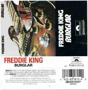 Freddie King - Burglar