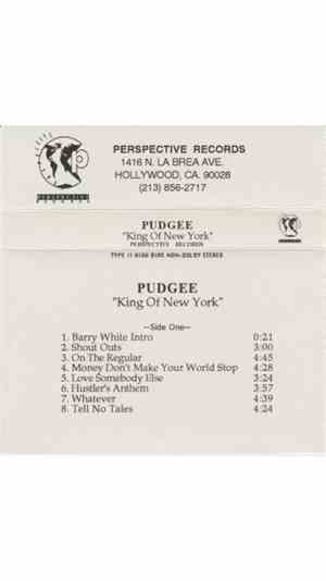 Pudgee - King Of New York