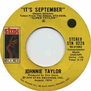 Johnnie Taylor - It's September