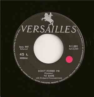 Pat Boone - Don't Forbid Me / Anastasia