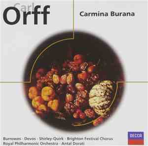 Carl Orff, Burrowes, Devos, Shirley-Quirk, Brighton Festival Chorus, Royal  ...