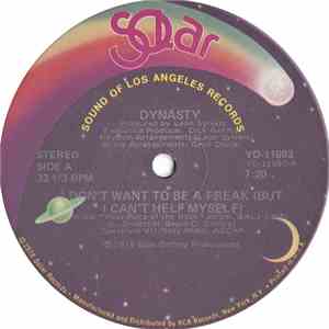 Dynasty - I Don't Want To Be A Freak (But I Can't Help Myself)