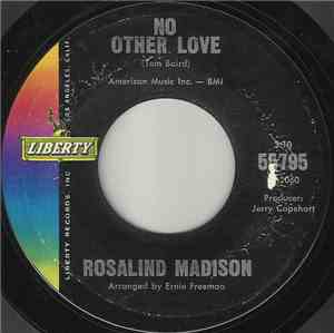 Rosalind Madison - No Other Love / Neighborhood Girl