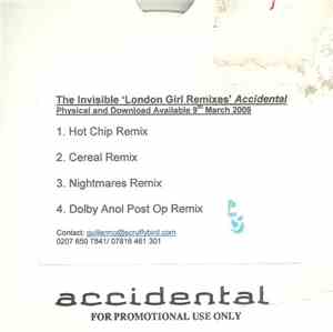 The Invisible  - London Girl Remixes
