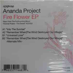 Ananda Project - Fire Flower EP