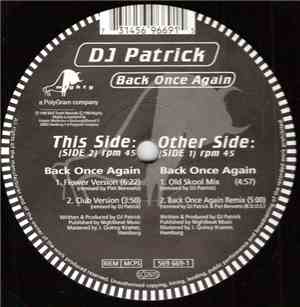 DJ Patrick - Back Once Again