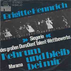 Brigitte Hennrich - Kehr Um Und Bleib Bei Mir
