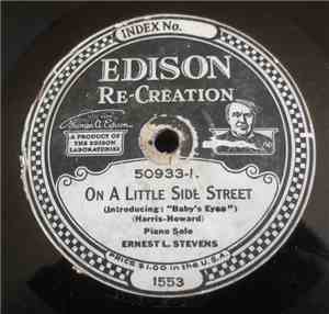 Ernest L. Stevens, Ray Perkins - On The Little Side Street / I Ain't Nobody ...