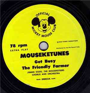 Jimmie Dodd & The Mouseketeers Chorus And Orchestra - Walt Disney's Mouseke ...