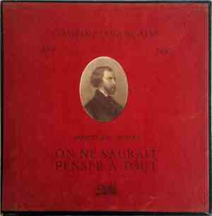 Alfred de Musset, Comédie-Française - On Ne Saurait Penser A Tout
