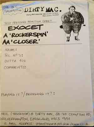 Exocet - Rocker Spin / Closer