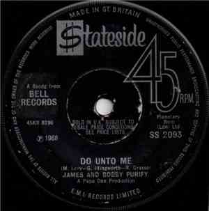 James And Bobby Purify - Do Unto Me