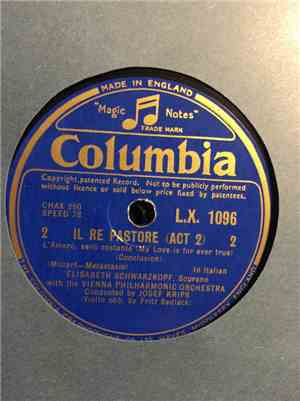 Mozart, Elisabeth Schwarzkopf, Josef Krips, Vienna Philharmonic Orchestra - ...