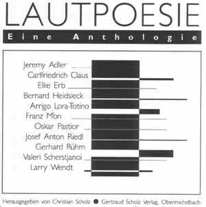 Various - Lautpoesie: Eine Anthologie