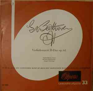 Beethoven, Siegfried Borries, Münchner Philharmoniker, Fritz Rieger - Violi ...