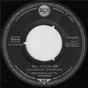 Elvis Presley With The Jordanaires - All Shook Up / That's When Your Hearta ...