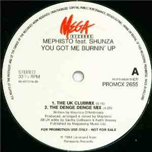 Mephisto Featuring Shunza - You Got Me Burnin' Up