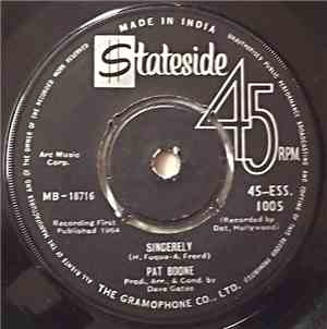 Pat Boone - Sincerely