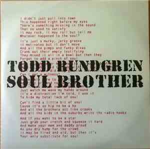 Todd Rundgren - Soul Brother